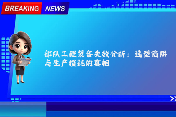 部队工程装备失效分析：选型陷阱与生产损耗的真相